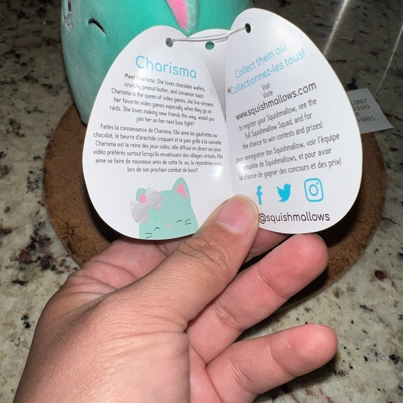 New Charisma the Cat Claire’s Exclusive Squishmallows - Picture 6 of 10